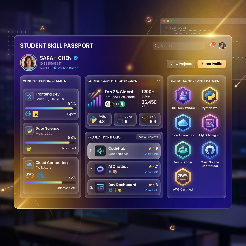 Naipunya Talent Passport digital skill credentials profile